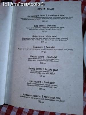 [P10] Skopje, Restaurantul Bratski Merak – Češma, Meniul » foto by mprofeanu
 - 
<span class="allrVoted glyphicon glyphicon-heart hidden" id="av1539688"></span>
<a class="m-l-10 hidden" id="sv1539688" onclick="voting_Foto_DelVot(,1539688,27603)" role="button">șterge vot <span class="glyphicon glyphicon-remove"></span></a>
<a id="v91539688" class=" c-red"  onclick="voting_Foto_SetVot(1539688)" role="button"><span class="glyphicon glyphicon-heart-empty"></span> <b>LIKE</b> = Votează poza</a> <img class="hidden"  id="f1539688W9" src="/imagini/loader.gif" border="0" /><span class="AjErrMes hidden" id="e1539688ErM"></span>