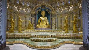[P05] Templul Akshardham,interior,statuia lui Bhagwan Swaminarayan » foto by AZE <span class="label label-default labelC_thin small">NEVOTABILĂ</span>