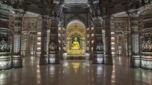 [P06] Templul Akshardham,interior,statuia lui Bhagwan Swaminarayan » foto by AZE <span class="label label-default labelC_thin small">NEVOTABILĂ</span>