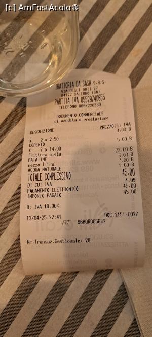 [P21] Trattoria da Sasà, nota de plată » foto by irinad
 - 
<span class="allrVoted glyphicon glyphicon-heart hidden" id="av1542561"></span>
<a class="m-l-10 hidden" id="sv1542561" onclick="voting_Foto_DelVot(,1542561,29437)" role="button">șterge vot <span class="glyphicon glyphicon-remove"></span></a>
<a id="v91542561" class=" c-red"  onclick="voting_Foto_SetVot(1542561)" role="button"><span class="glyphicon glyphicon-heart-empty"></span> <b>LIKE</b> = Votează poza</a> <img class="hidden"  id="f1542561W9" src="/imagini/loader.gif" border="0" /><span class="AjErrMes hidden" id="e1542561ErM"></span>